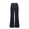 FivePlus Women's Vintage Wide Leg Straight Denim Jeans