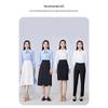 Women's Chiffon Bow Long Sleeve Professional Blouse
