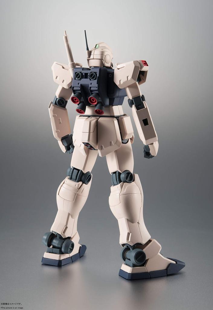 TAMASHII NATIONS ROBOT Spirits Mobile Suit Gundam 0083 Jim Kai 125mm malovaná pohyblivá figurka [SIDE MS] RGM-79C ver.. ANIME. Cca. ABS a PVC