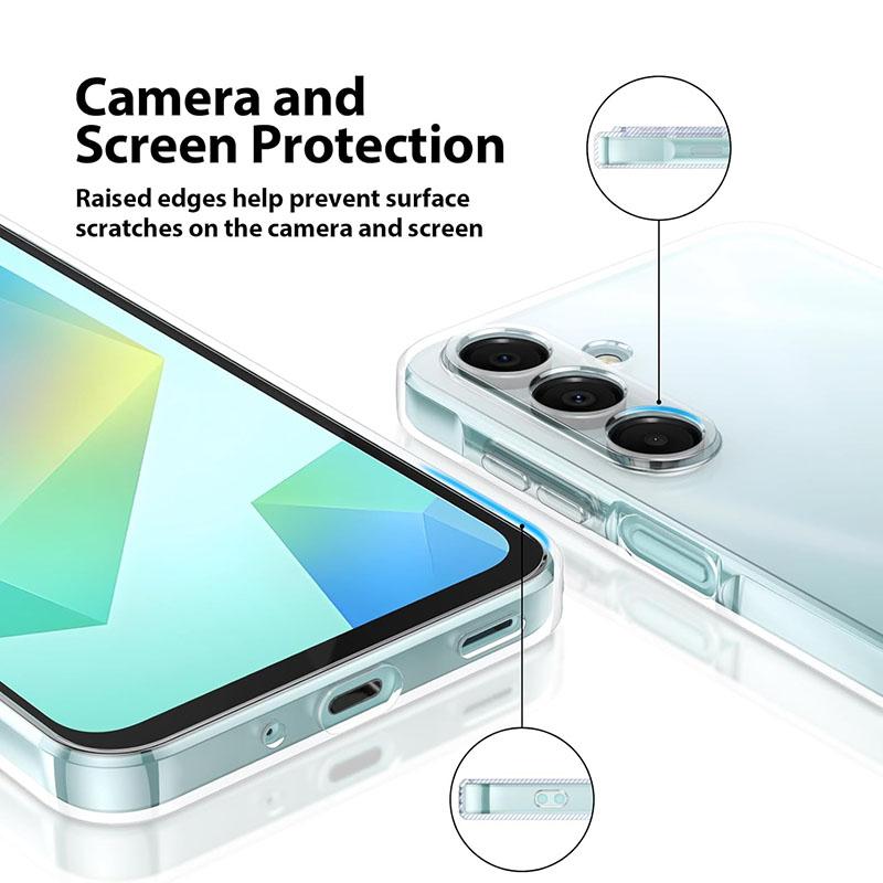 Ultra Thin Soft Case For Samsung Galaxy A17 A07 4g 5g Transparent Silicone Clear Shockproof Back Cover A 17 07 Shell Slim Fundas