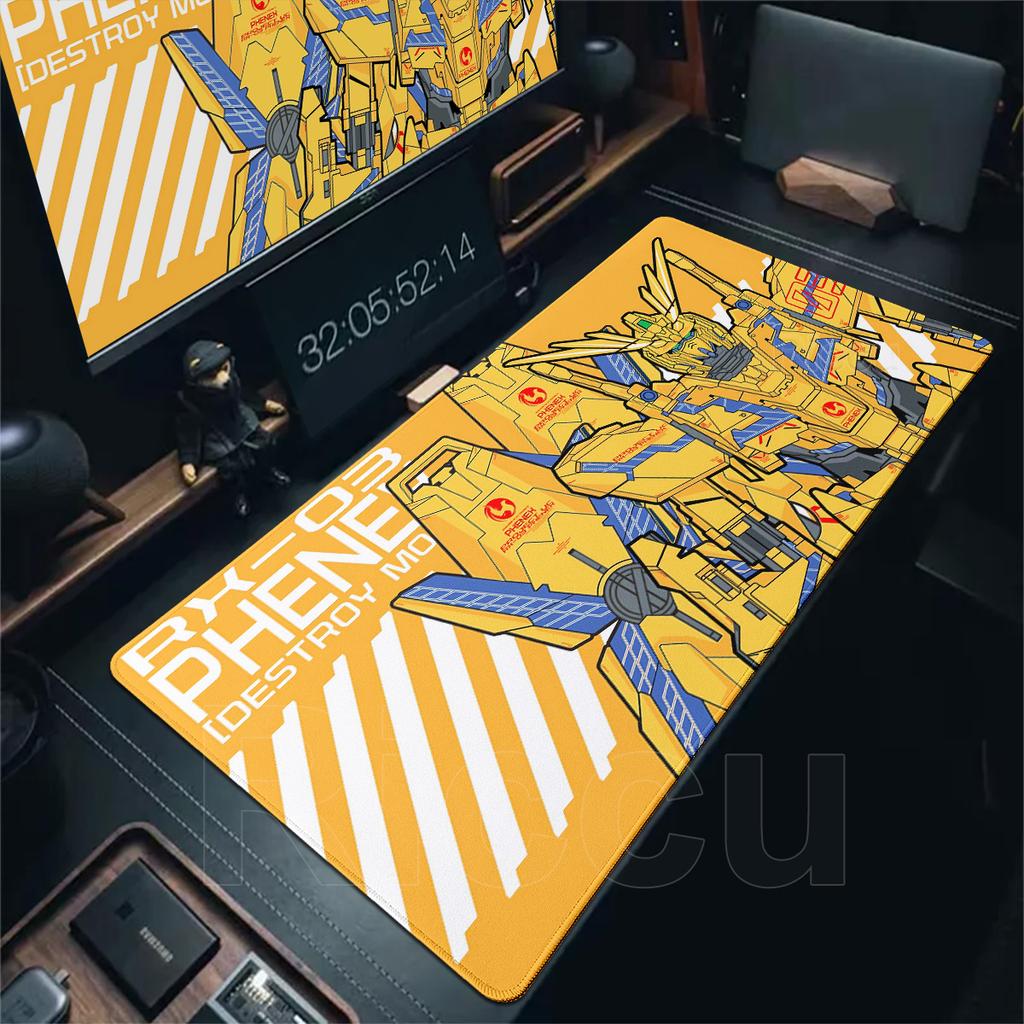 Lager G-Gundam Anime Keyboard PC Gaming Deskmat Non-slip Accessories Cool Robot E-sports Players Laptop Mousepad Office TableMat