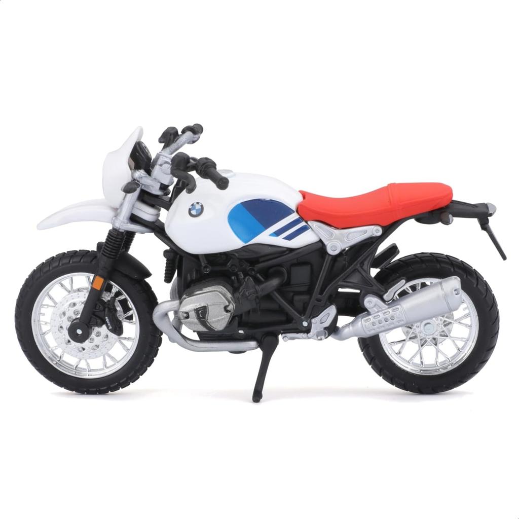 Bburago BMW R nineT Urban White Modello di Motocicletta Diecast Prodotto Finito 1/18 G/S / 18-51069