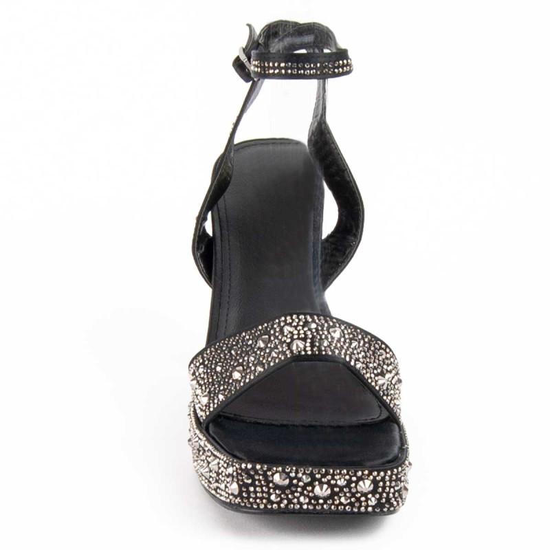 Sandalia De Tacón Para Mujer. Montevita Birella 100989