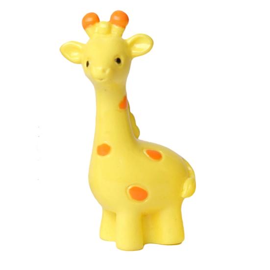 

Mini Resin Giraffe Figurine Tiny Giraffe Ornaments Cute Animal Miniature Decoration for Cake Topper Dollhouse Fairy Garden Moss Landscape DIY Crafts A