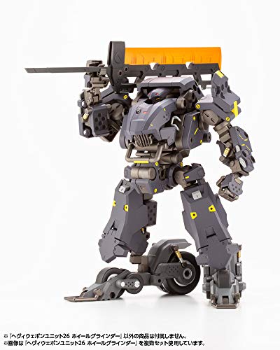 M.S.G Heavy Weapon Unit 26 Wheel Grinder 145mm Non-Scale Plastic Model Kit