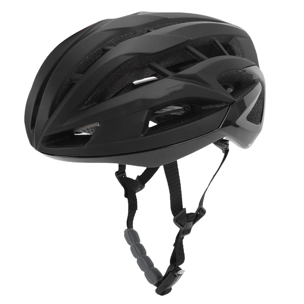 Keel Cycling Helmet for Men and Women EPS PC Lightweight Premium Airflow Unisex Bike Helmet for Road Bikes Matte Black M