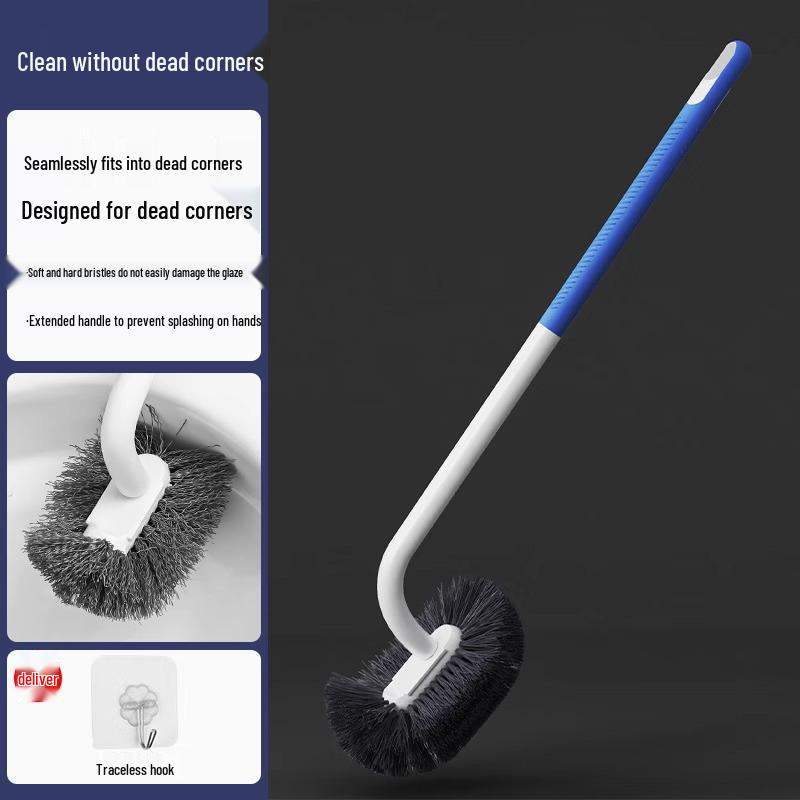 Back-to-School Dormitory Toilet Cleaning Brush - Compact Design for Bathroom and Dead Corner Cleaning