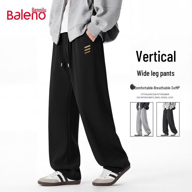 

Baleno Men s Casual Wide-Leg Knit Pants 4XL