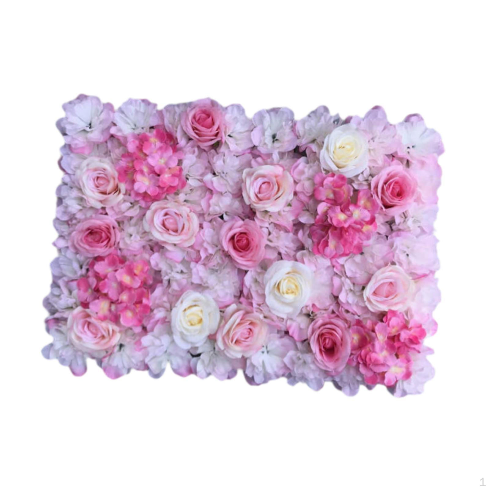 

Цветочная настенная панель Цветочный искусственный романтический свадебный фон Фон для светло-розовый