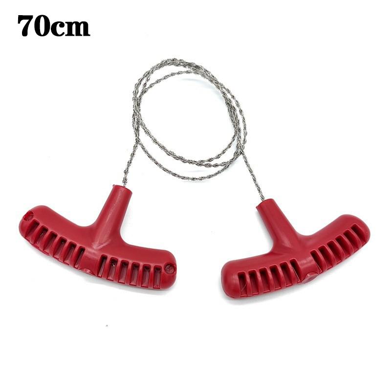 Hand Operated Wire Saw Chain Saw Rope Saw Wire Saw Rescue Saw Wilderness Survival Cable Saw Equipment Outdoor Survival Supplies