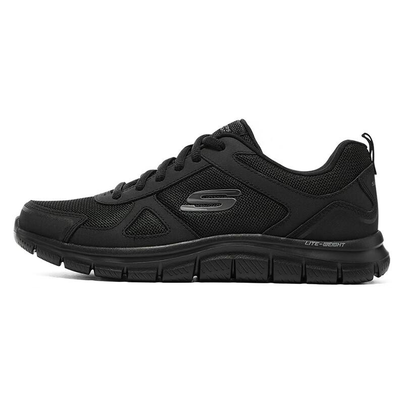 Skechers Men s 52631-BBK Lightweight Mesh Running & Walking Shoes 7.5