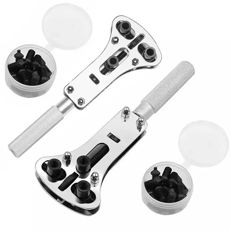 2025 New 3 Claw Watch Case Opener Adjustable Screw Back Remover Wrench Replace Battery After Repairing Tool Bottom Cap
