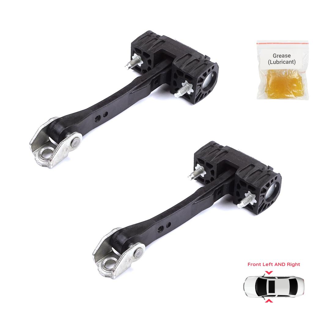 EDP950-1 2 Pieces Front Left AND Right Door Catch Hinge Brake Stop Check Strap Limiter for Peugeot 508 MK1 W23 8D 8E 2010-2018 4/5 Door 9686658480