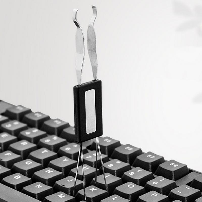 New Multi-Purpose Metal Mechanical Keyboard Key Cp Puller Universal Keycap Shaft Remover Button Extractor Keyboards Accessories