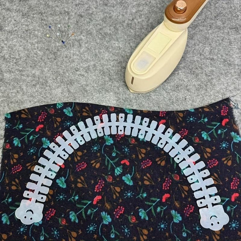 1 Stück Silikon Randroller, Silikon Saumformer Nähwerkzeug für Wollstrick Häkeln Nähzubehör