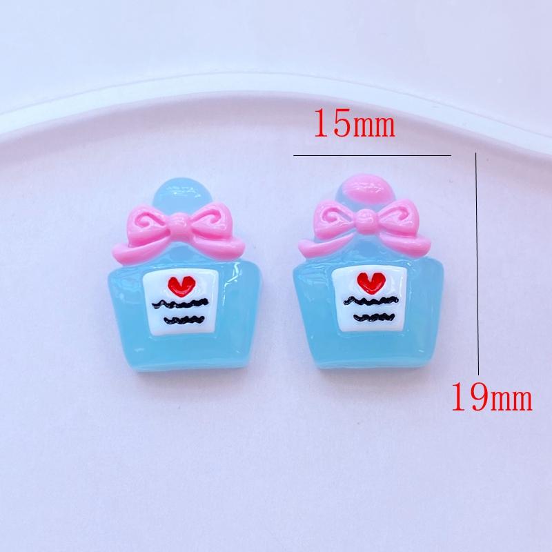 10Pcs New Mini Cute Cosmetics Series Flat Back Resin Scrapbooking DIY Jewelry Craft Decoration Accessorie
