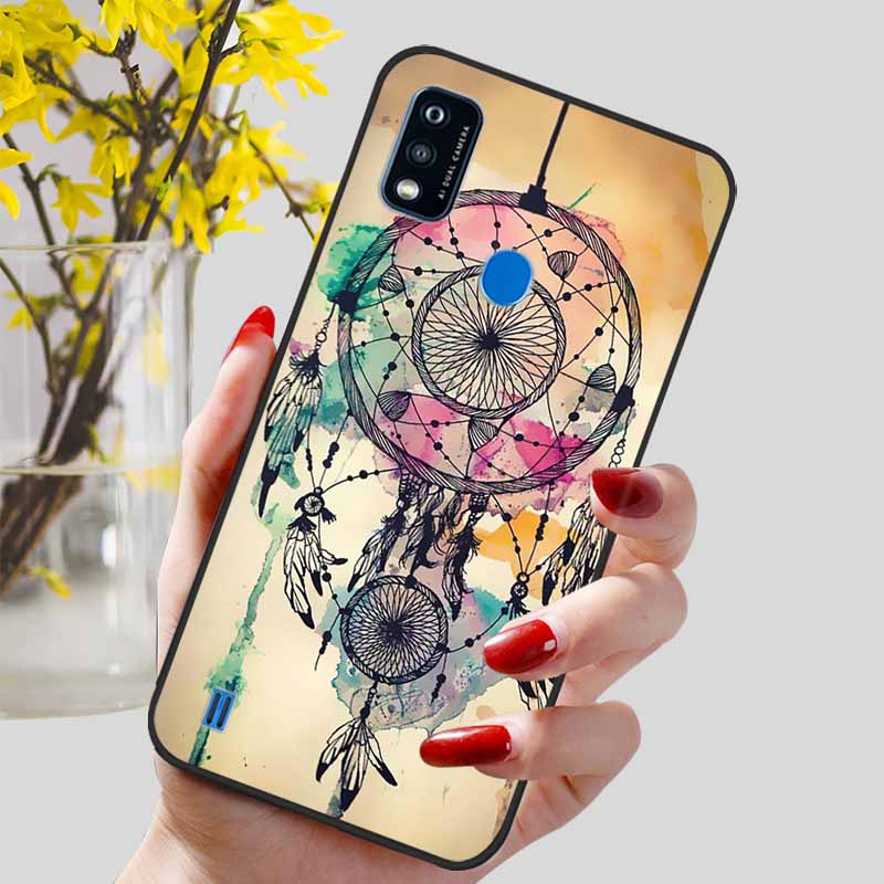 For ZTE Blade A51 Case Lovely TPU Silicone Soft Phone Cover for ZTE Blade A51 / A71 Protect Bumper Cover On BladeA51 A 51 Cute