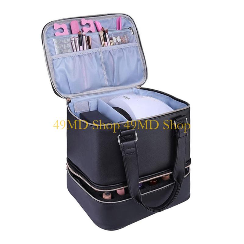49MD NailPolish Storage Box NailPolish Case for NailTech NailPolish Bag