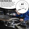 Car Brake Bleed Hose Brake Exhaust Hose Replacement Professional Clutch Bleeder Pipe Kit For Racing Garage Truck Motorcycle