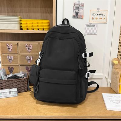 Women's Large Capacity Backpack Student's Lightweight Schoolbag