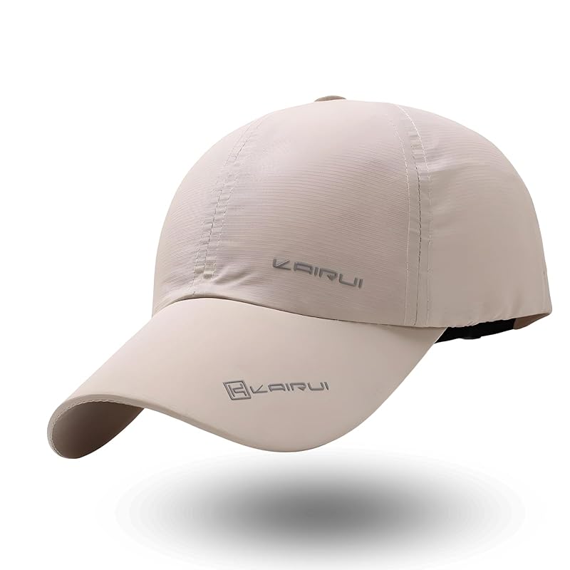 

[Alumno] sporty cap men s ladies Large running jogging outdoor UV cut water repellent (pink beige)