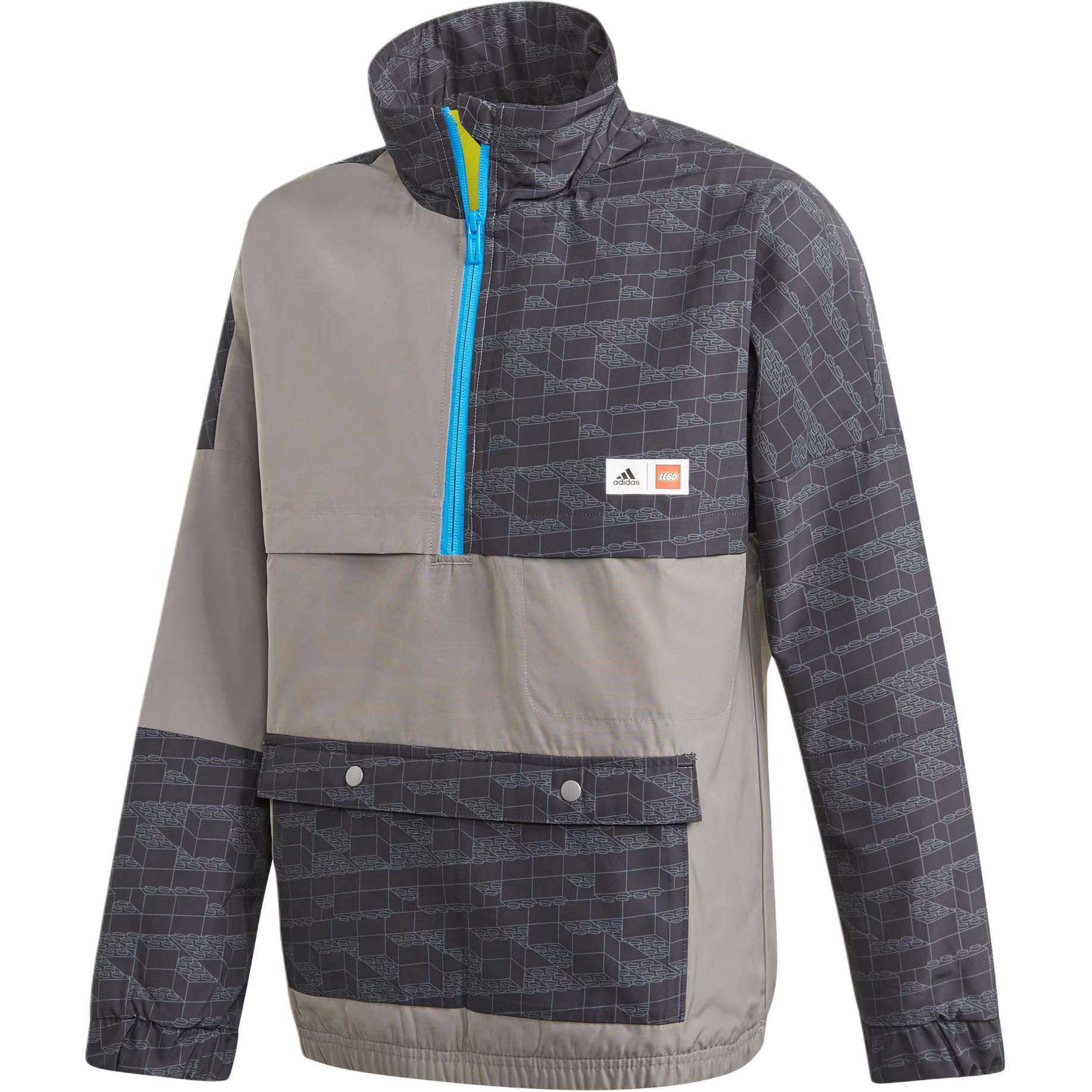 Adidas x LEGO/, Jackets & Coats Black/Mystic Gray Teenagers GN6771 140