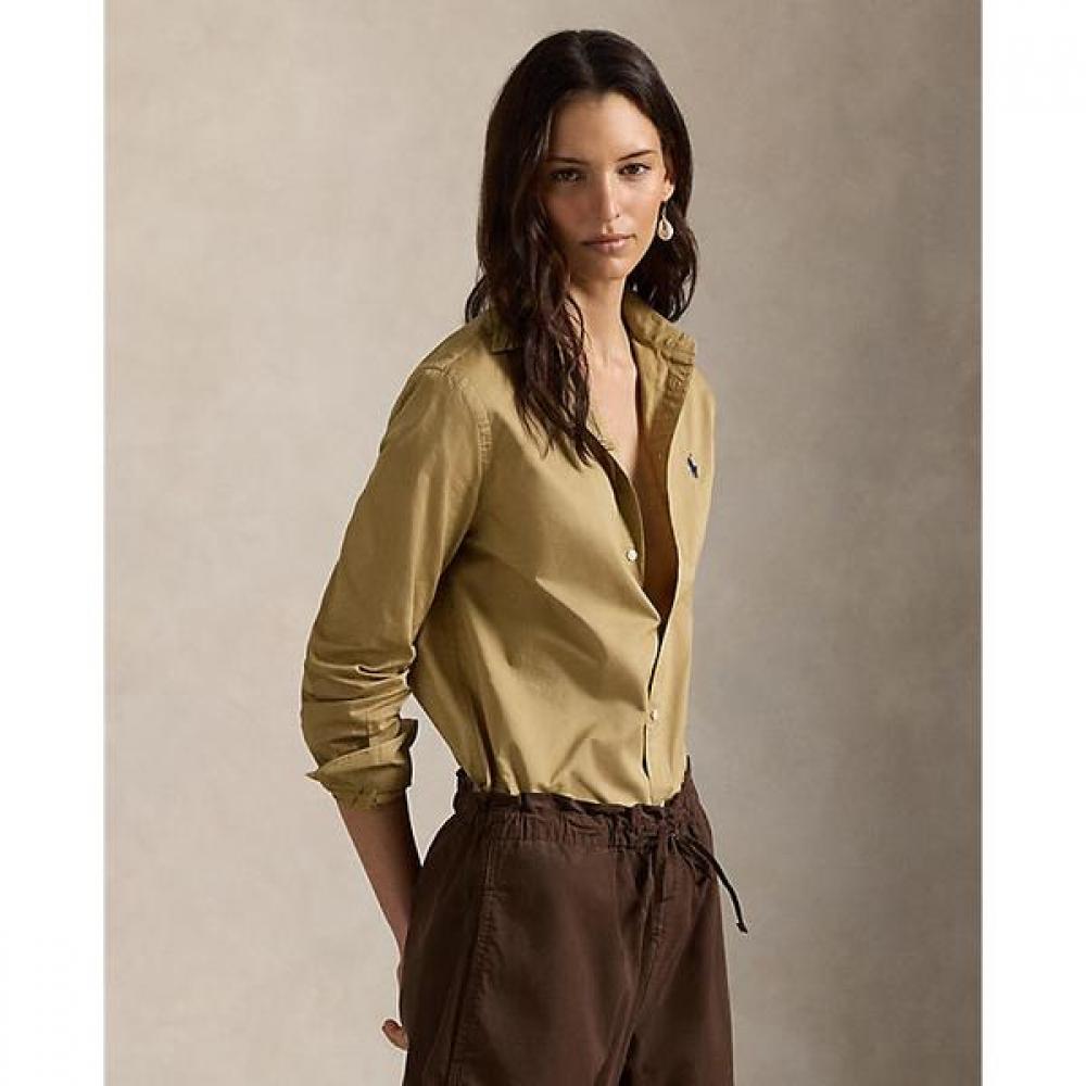 Polo Ralph Lauren Women S Cotton Twill claSSic Fit Shirt wmpoShtndo21060260 XS