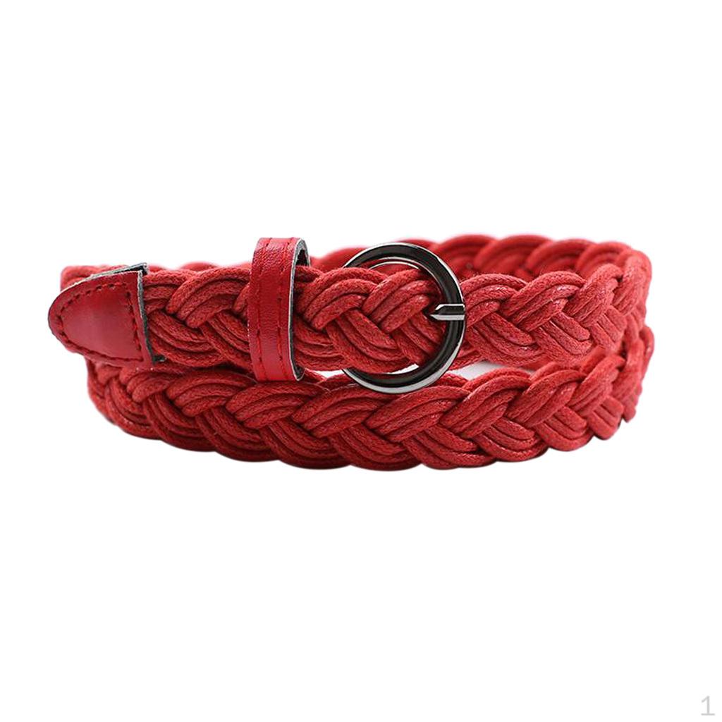 

Плетеный пояс для женщин, эластичная талия, украшение для платья, рубашки, свитера