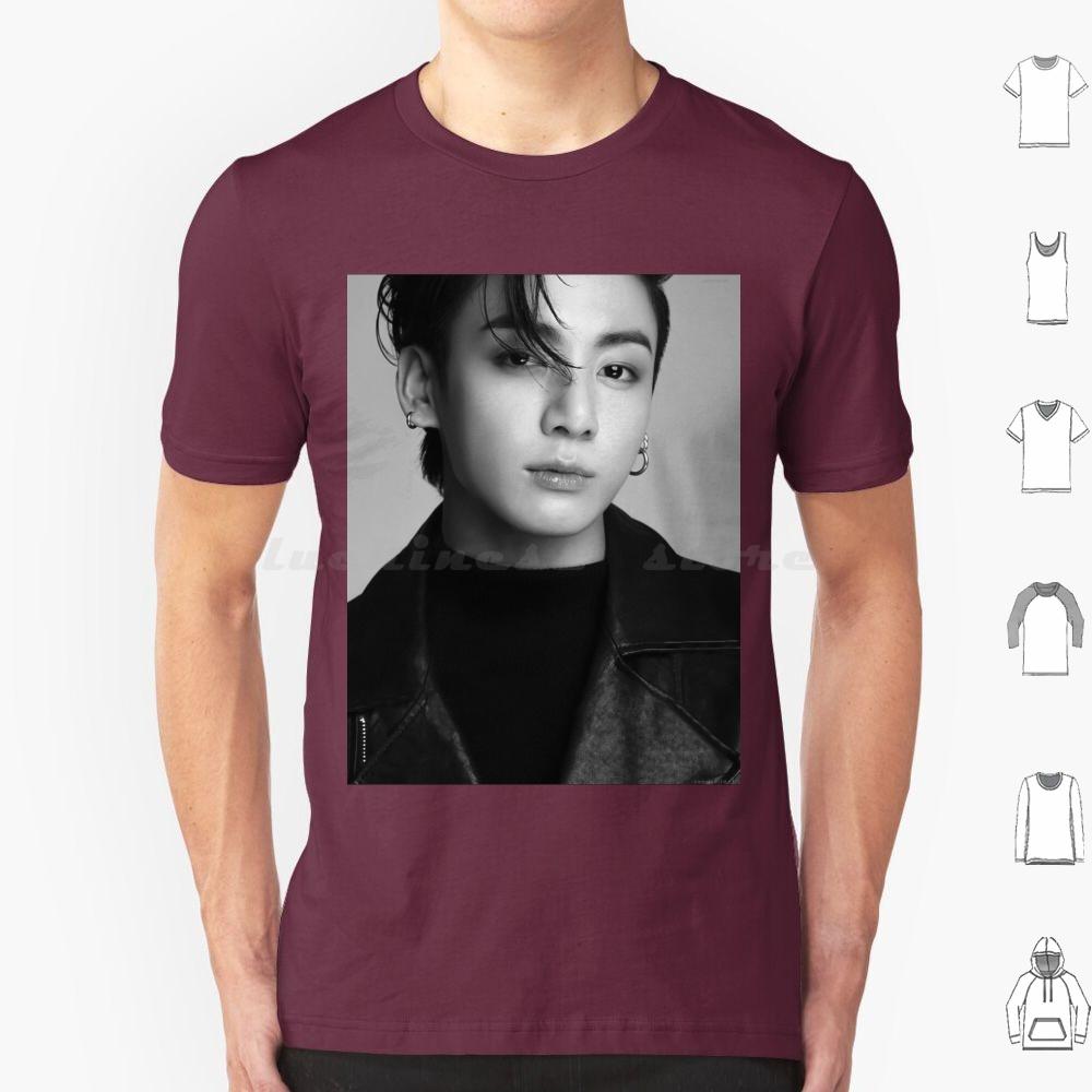 Jungkook T-Shirt Große Größe 100% Baumwolle Jungkook Suga Ästhetik Suga Namjoon Rm V Taehyung V Joonie Hobi Hoseok Jimin Jin