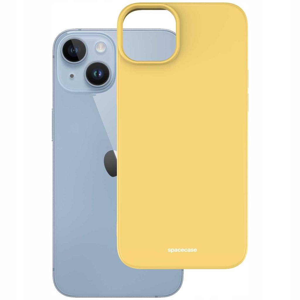 Sc Silicone Case Iphone 14 Plus Yellow