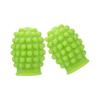 2Pcs Weakened Sound Drum Mute Silicone Drumstick Head Protective Cover  Percussion Instrument