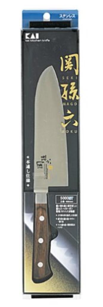 Kai Seki Magoroku Santoku Knife, 165mm, 5000ST, AB-5218