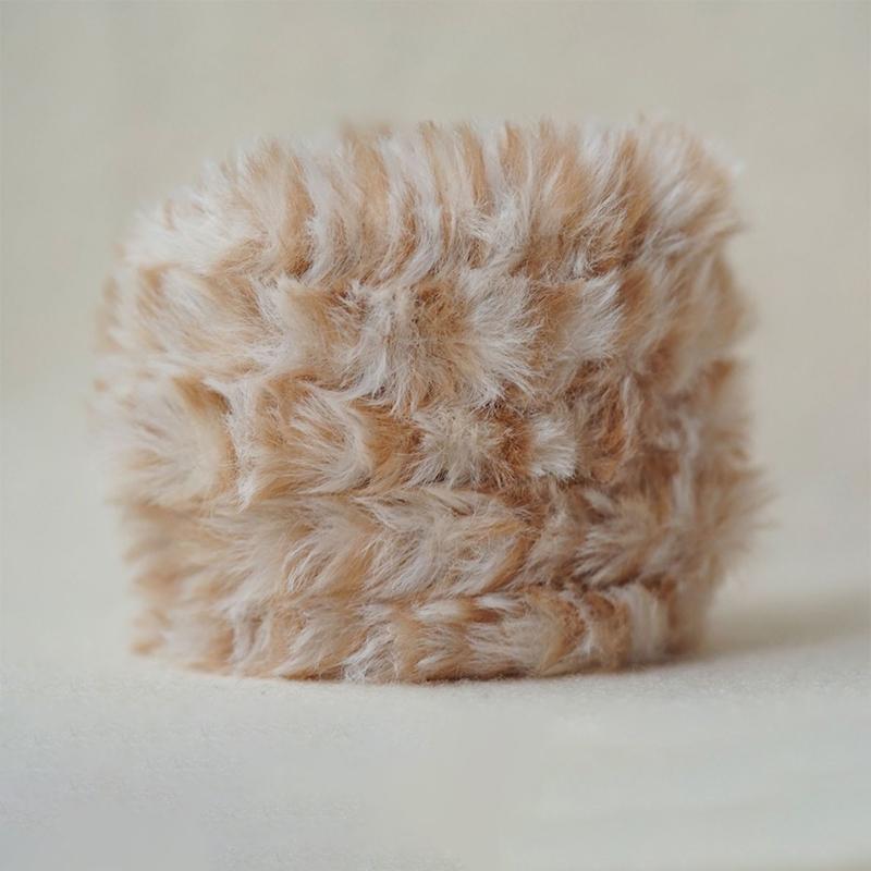 5Pcs Gradient Color Plush Twist Stick 20Mm Imitation Rabbit Hair Twist Stick For Diy Fluffy Doll Gifts Crafts Materials