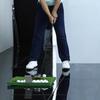 Golf Hitting Mat with Ball Tray Portable Heavy Duty Home Use Training PP Grass