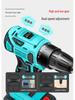 High-Power Brushless Handheld Drill with Rechargeable Lithium Battery & Impact Function - Multi-Functional Electric Screwdriver