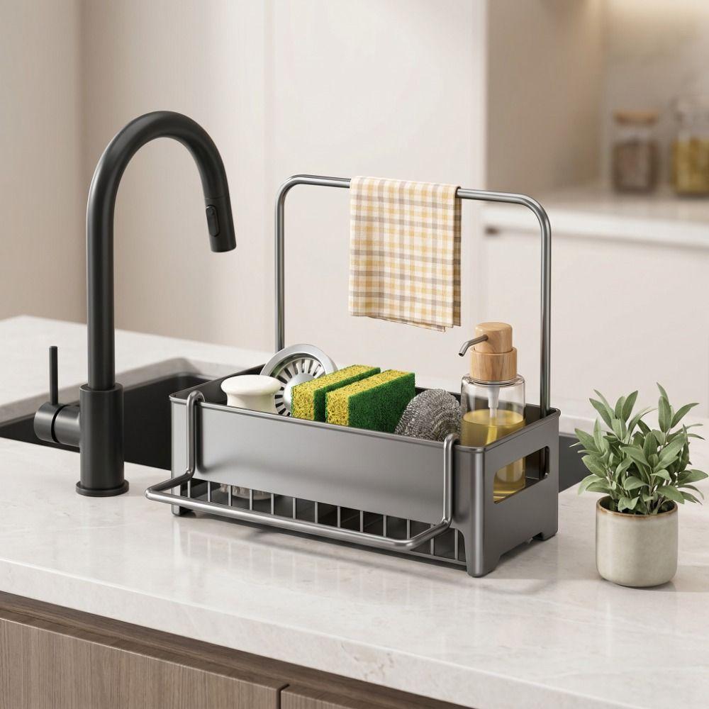 Detachable Drain Rack Multi Functional Tray for Kitchen Tidy Sink Storage Rack  Kitchen