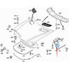 Mercedes-Benz ML W164 Hood Hinge (Part Nos: 2518800328, 2518800428)