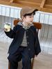 Boys' Trendy Autumn 2025 Korean-Style Three-Piece Set