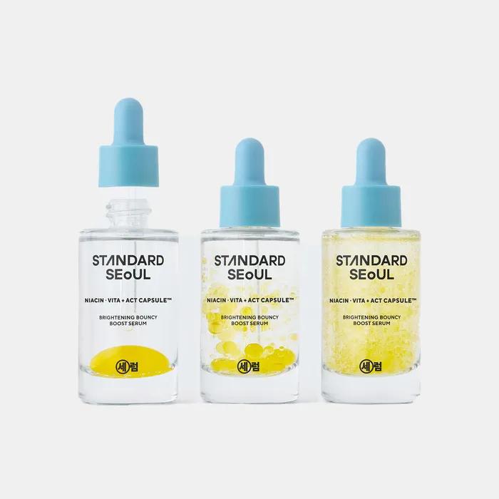 [Set of 3] Collagen Elasticity / Vitamin Whitening / Hyal Moisturizing Firming Ball Serum 30ml