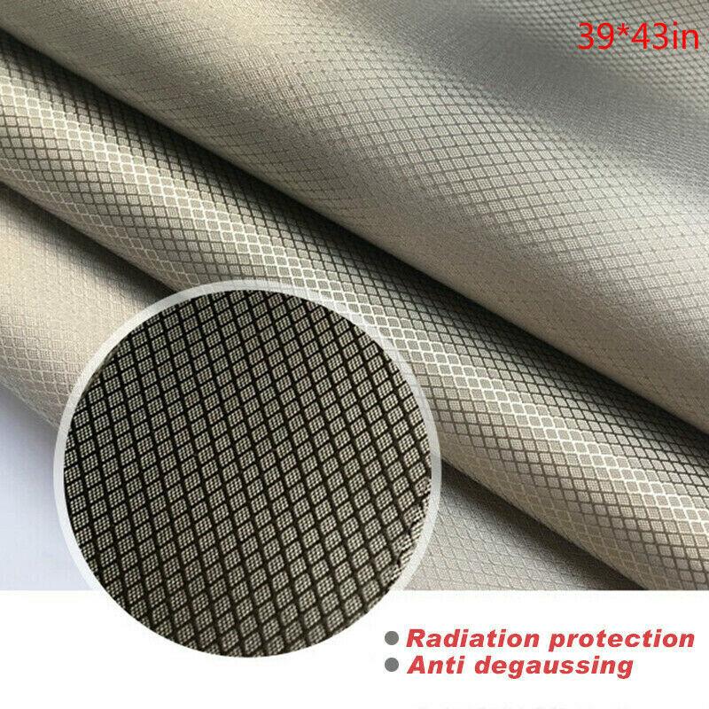 1m/2m/5m EMF Shielding Fabric High Grade Anti Radiation EMR Block Protection Faraday Fabric Radiation Resistant