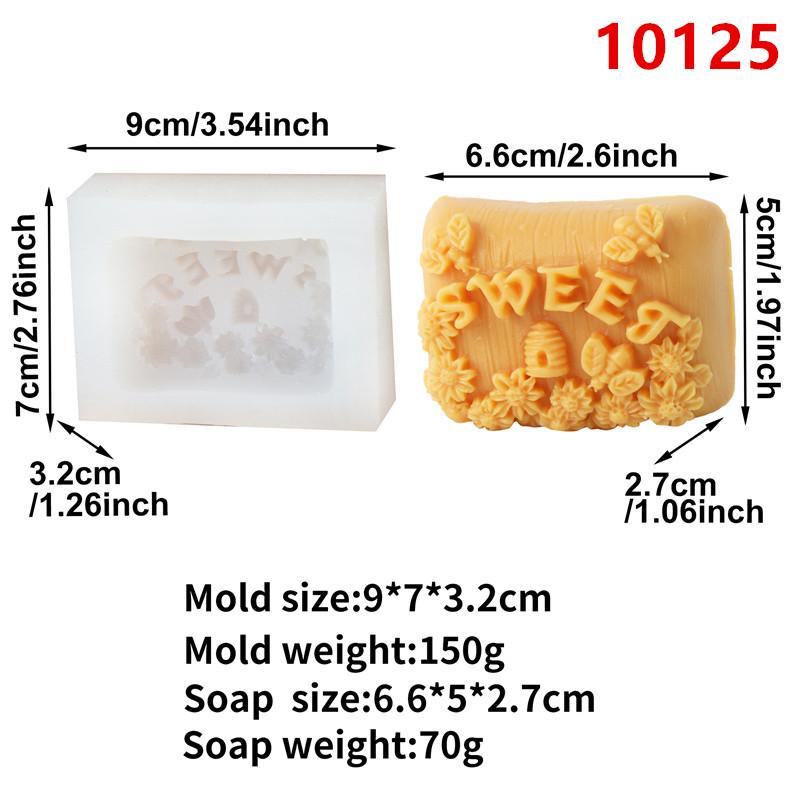 3D Sunflower Small Daisy Silicone Soap Mold DIY Flower Butterfly Gypsum Aromatherapy Home Decor Clay Resin Art Crafts