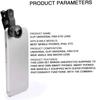 3 in1 Fisheye Wide Angle Micro Camera Lens for iPhone Xiaomi Redmi 3IN1 Zoom Fish Eye Len on Smartphone Lenses with Phone Clip