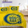 Rosario Central Pattern Bedding Quilt Set Quilt Cover Pillowcase Home Decoration Birthday Gift (1 * duvet cover + 2 * pillowcase, without core)