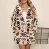 Damen S Kunstpelz Teddybär Jacke Lässige Winter Oberbekleidung