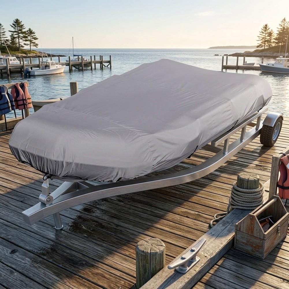 For Jet Ski and Inflatable Dinghy Cover Made from Waterproof 210D Oxford Cloth with UV Protection and Tight Fit