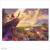 Tenyo In Jigsaw Puzzle Disney Thomas Kinkade The Lion King Special Art Includes and Service Card (Tenyo) [Made Japan] 1000-Piece (51x73.5cm)