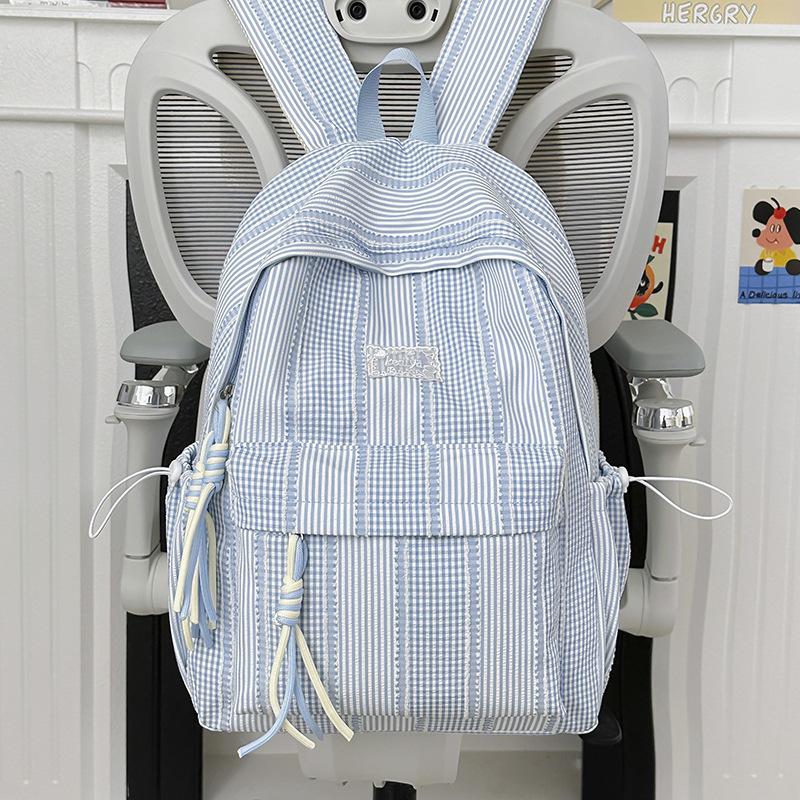 Schoolbag New College Style Female Student School Bag Junior High School College Student Casual Backpack Fashion Versatile Large Capacity Backpack