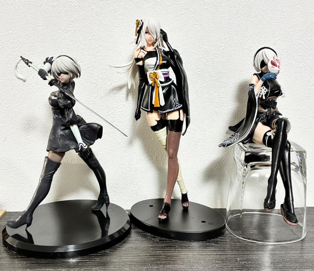 

[USED] Nier Automata 2B and A2 Kimono Version Set of 3