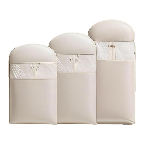 3Pcs Hanging Bag Set Maximize Wardrobe Space Compression Zipper Dust-Proof Travel Bags Garment Protection Organizer