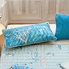 Summer Ice Cool Latex Flower Pillowcase Sleeping 48X74CM Pillow Case Antibacterial Cushion Quilted Pillow Cover for Bed Decor